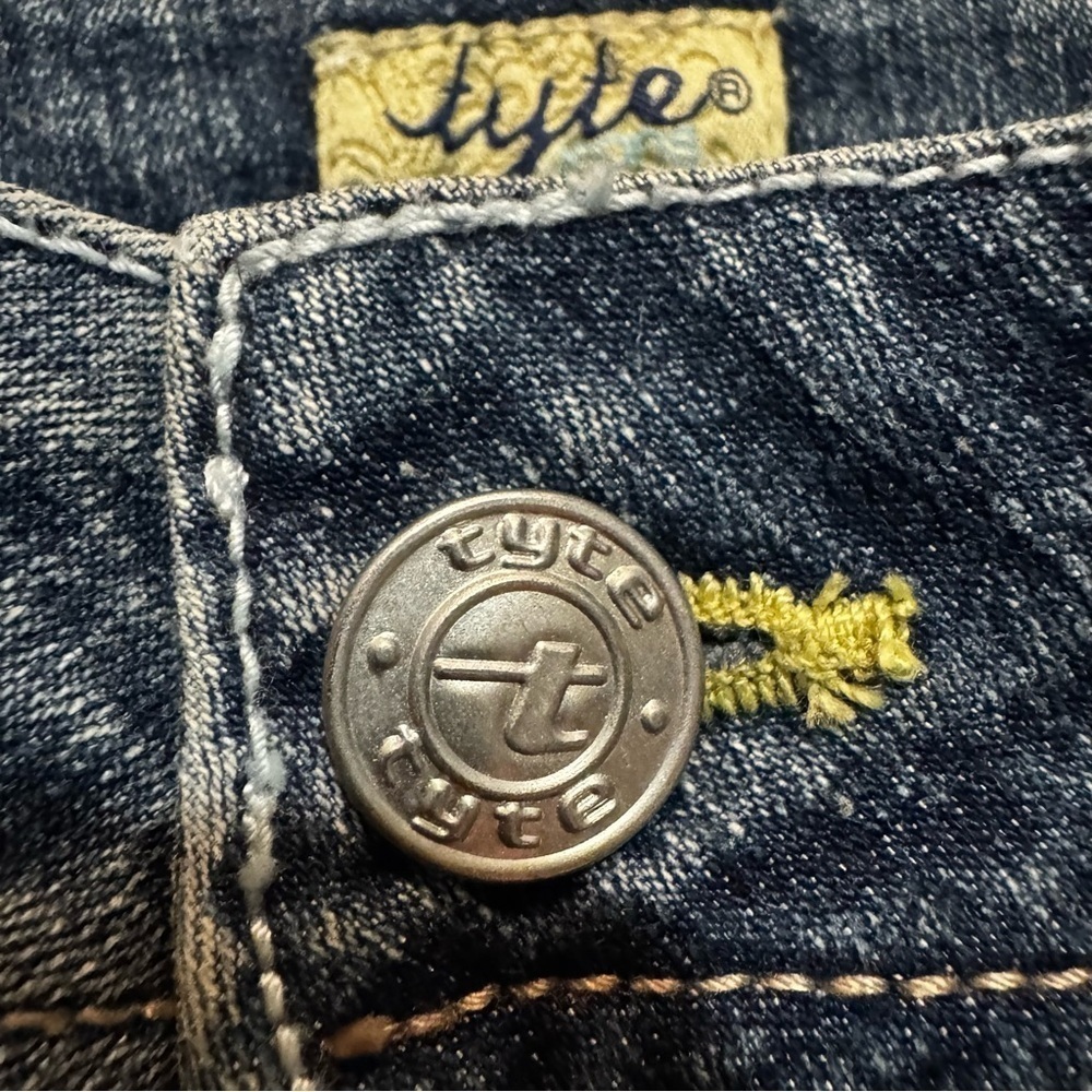 Girls Size 10 Tyte Blue Jeans Boot Cut High Rise Brand New Never Worn RN# 88083 - Picture 3 of 12